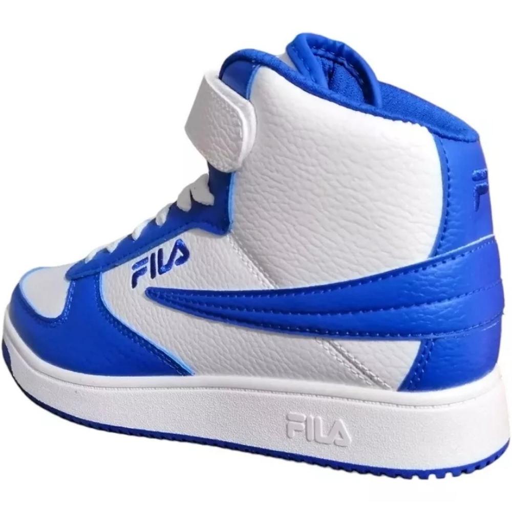 Foto 4 | Tenis Fila A-High Azul con Blanco para Niños