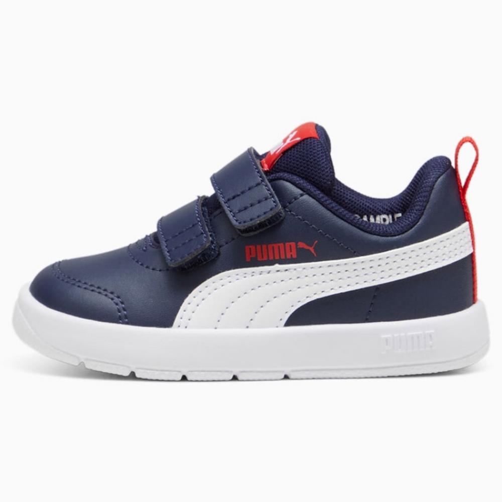 Foto 2 pulgar | Tenis Puma Courtflex V3 V Azul Marino Inf para Niños