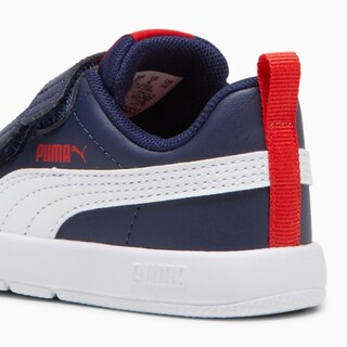 Foto 4 | Tenis Puma Courtflex V3 V Azul Marino Inf para Niños
