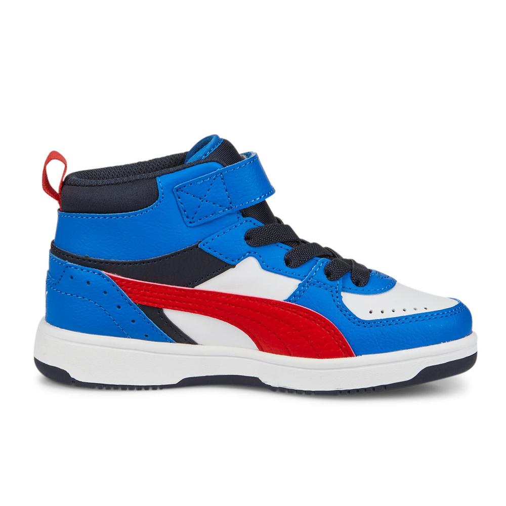 Tenis Puma Rebound Joy Blocked Azul para Niños