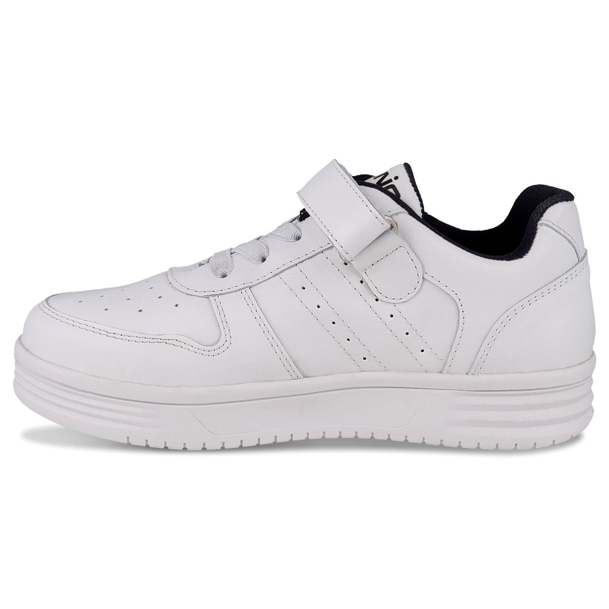 Foto 4 pulgar | Tenis Deportivo De Piel Dominiq 2431 Color Blanco Para Niño