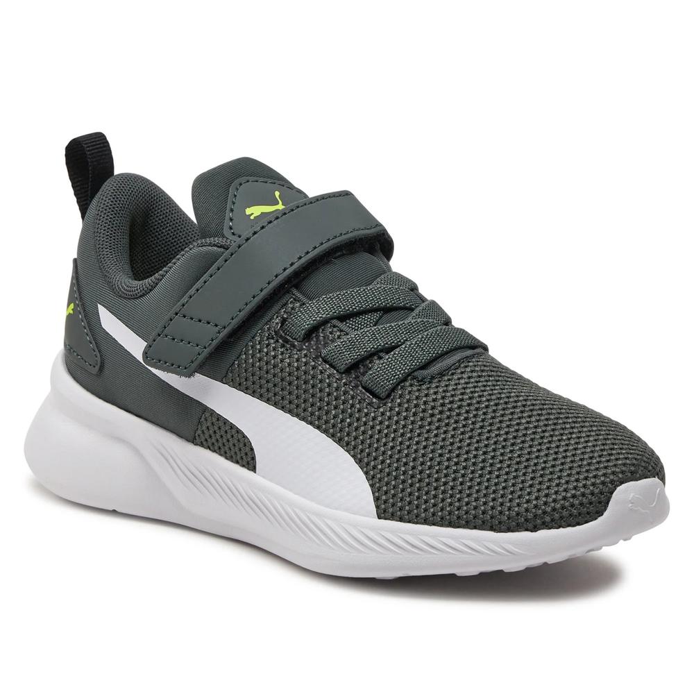 Tenis Puma Flyer Runner V PS Gris Oscuro para Niños