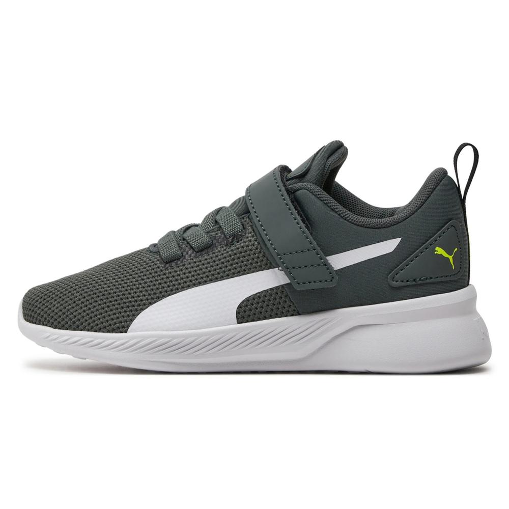 Foto 3 pulgar | Tenis Puma Flyer Runner V PS Gris Oscuro para Niños