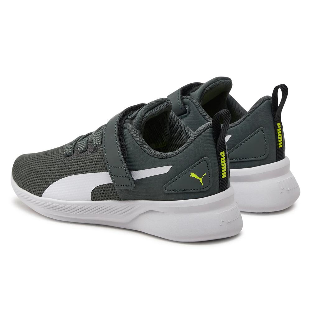 Foto 5 | Tenis Puma Flyer Runner V PS Gris Oscuro para Niños