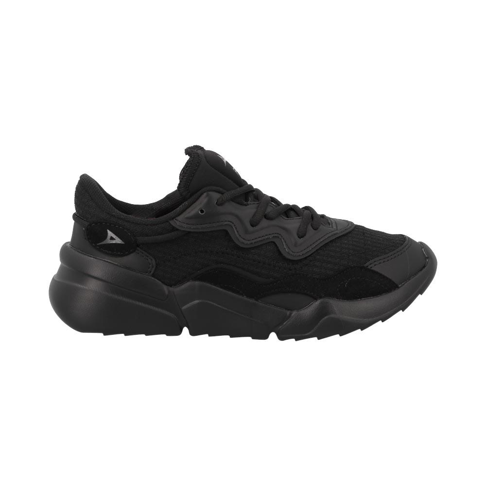 Tenis Pirma Niño Suaves Resistentes Ajustables Negro
