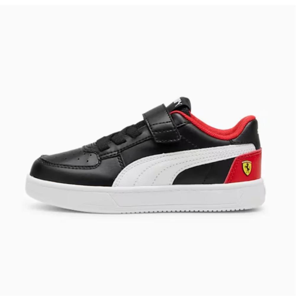 Tenis Puma Ferrari Caven 2.0 Inf Negros para Niños