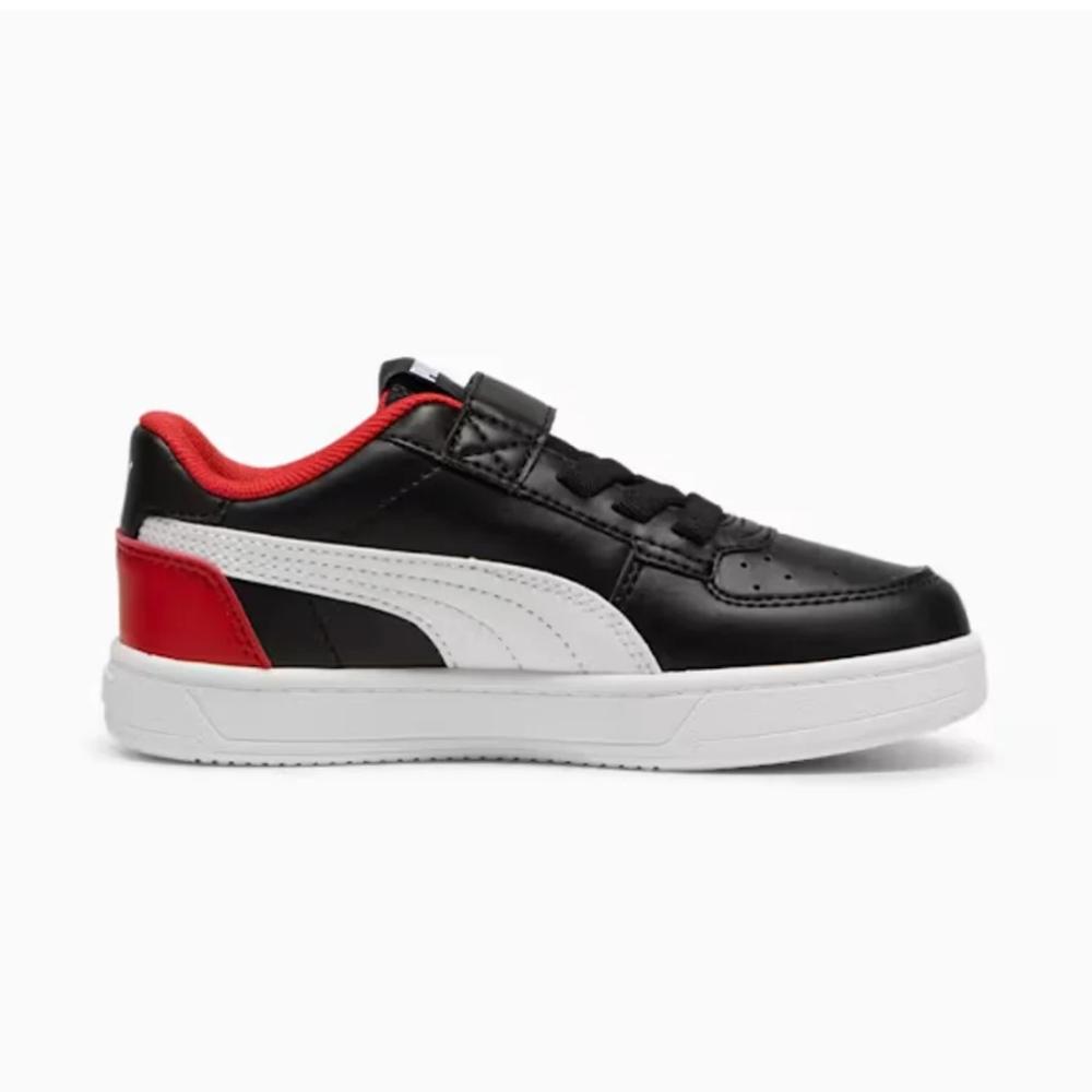 Foto 2 | Tenis Puma Ferrari Caven 2.0 Inf Negros para Niños