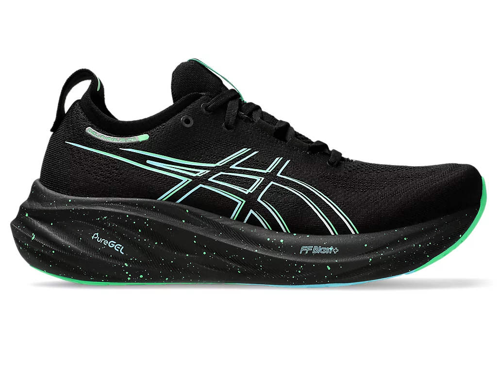 Foto 1 | Tenis Deportivos Asics Nimbus 26 Color Negro Para Hombre Modelo 1011b794004