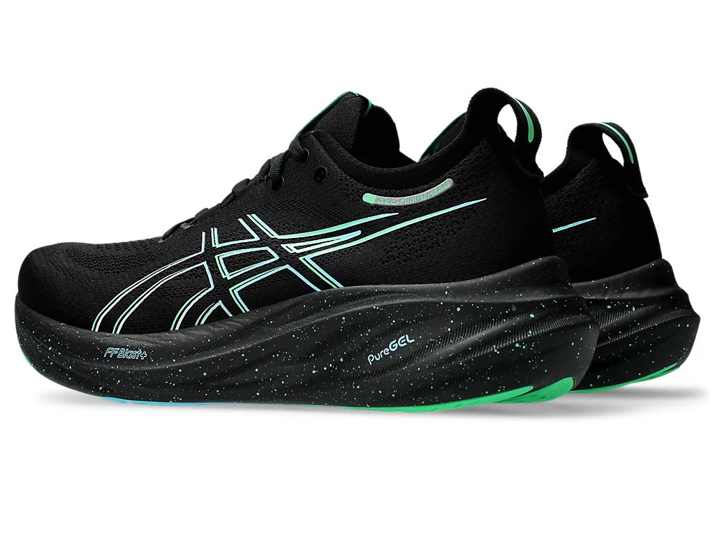 Foto 4 | Tenis Deportivos Asics Nimbus 26 Color Negro Para Hombre Modelo 1011b794004