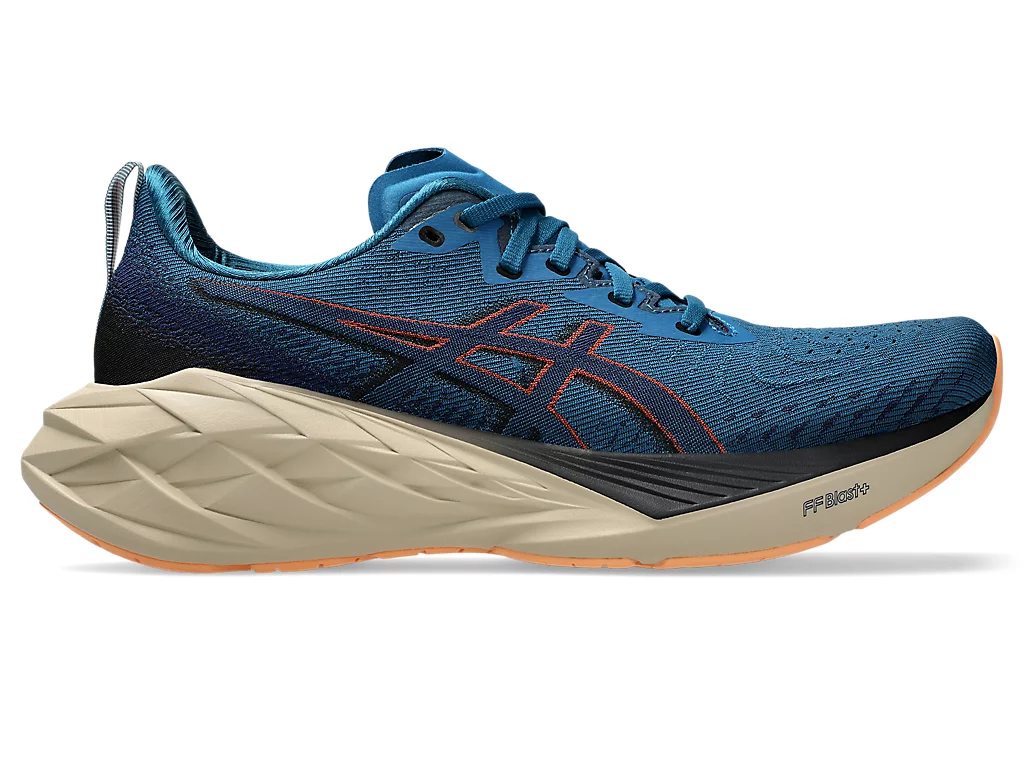 Tenis Deportivos Asics Novablast 4 Color Azul Para Hombre Modelo 1011b693404