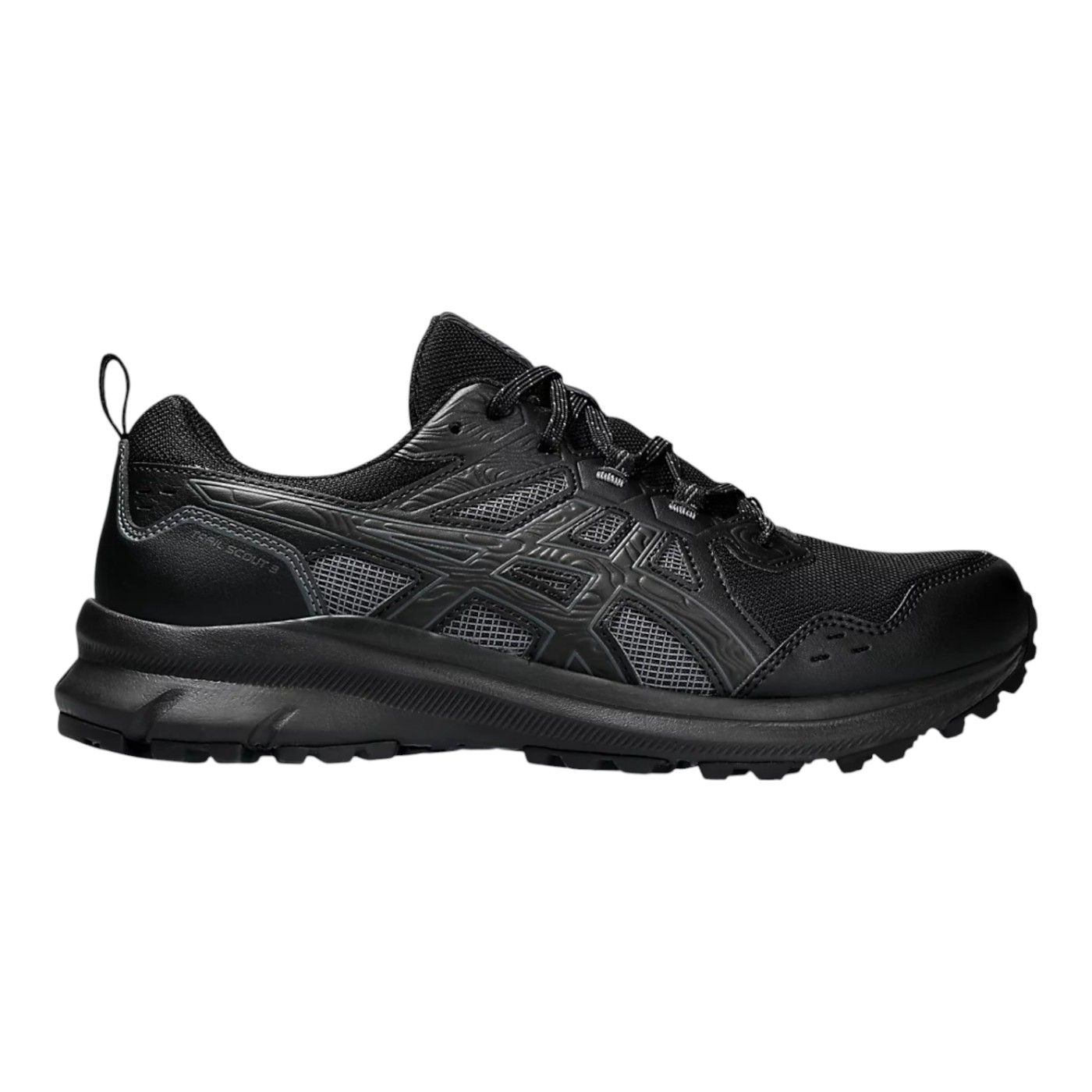 Foto 2 pulgar | Tenis Deportivos Asics Trail Scout 3 Color Negro Para Hombre Modelo 1011b700002