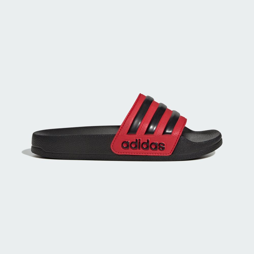 Foto 2 | Sandalias Adilette Shower Adidas Rojo Niños