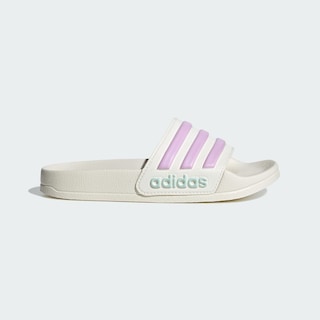 Foto 2 | Sandalias Adilette Shower Adidas Blanco Niños