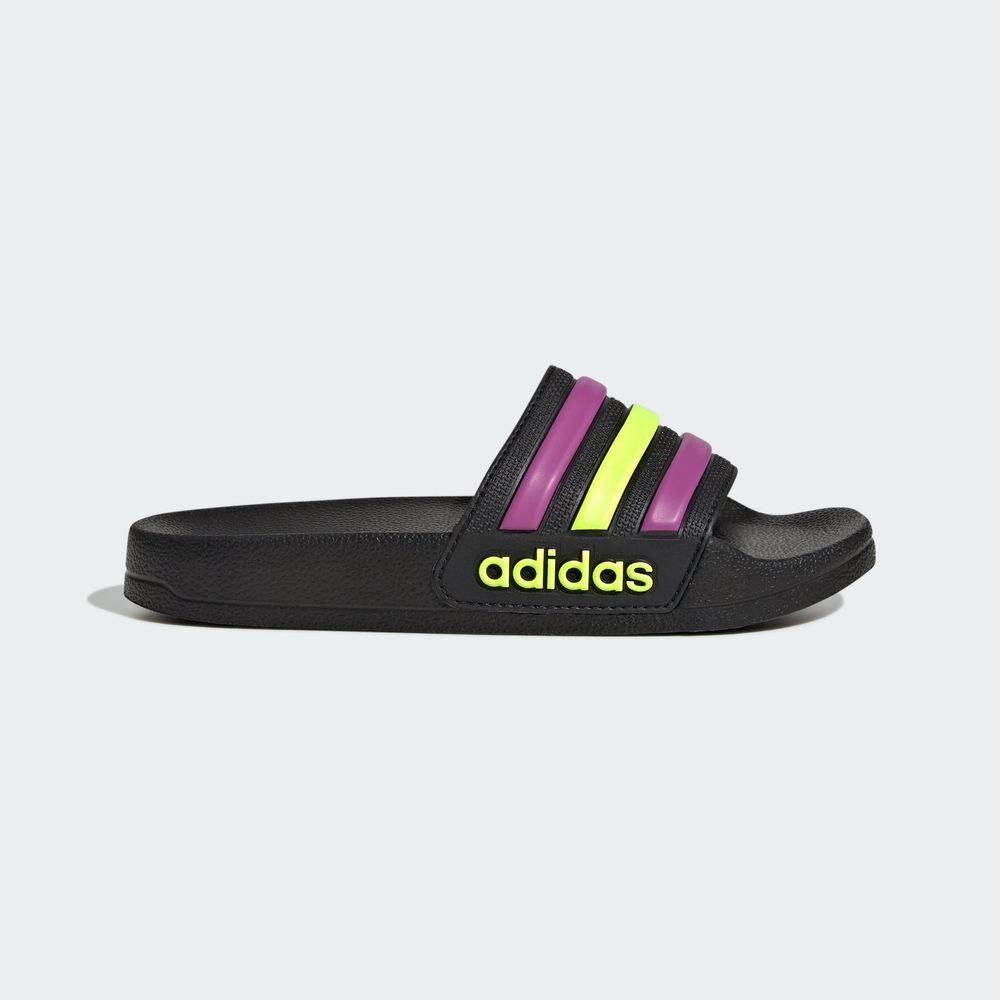 Foto 3 pulgar | Sandalias Adilette Shower Adidas Negro Niños