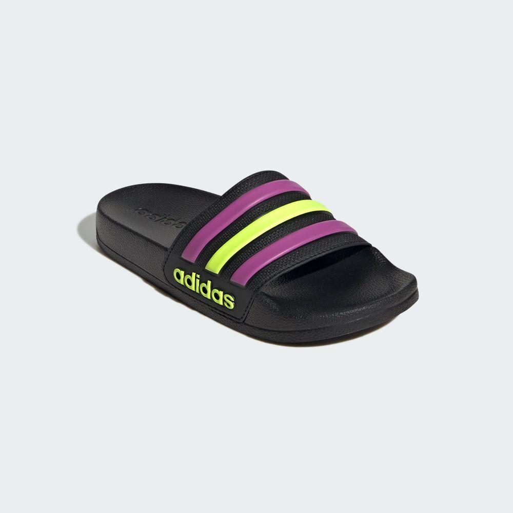 Foto 7 pulgar | Sandalias Adilette Shower Adidas Negro Niños