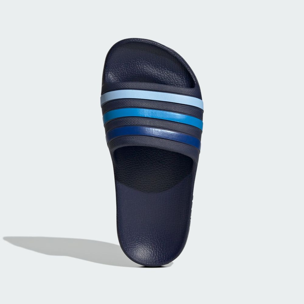 Foto 5 pulgar | Sandalias Adilette Aqua Adidas Azul Niños