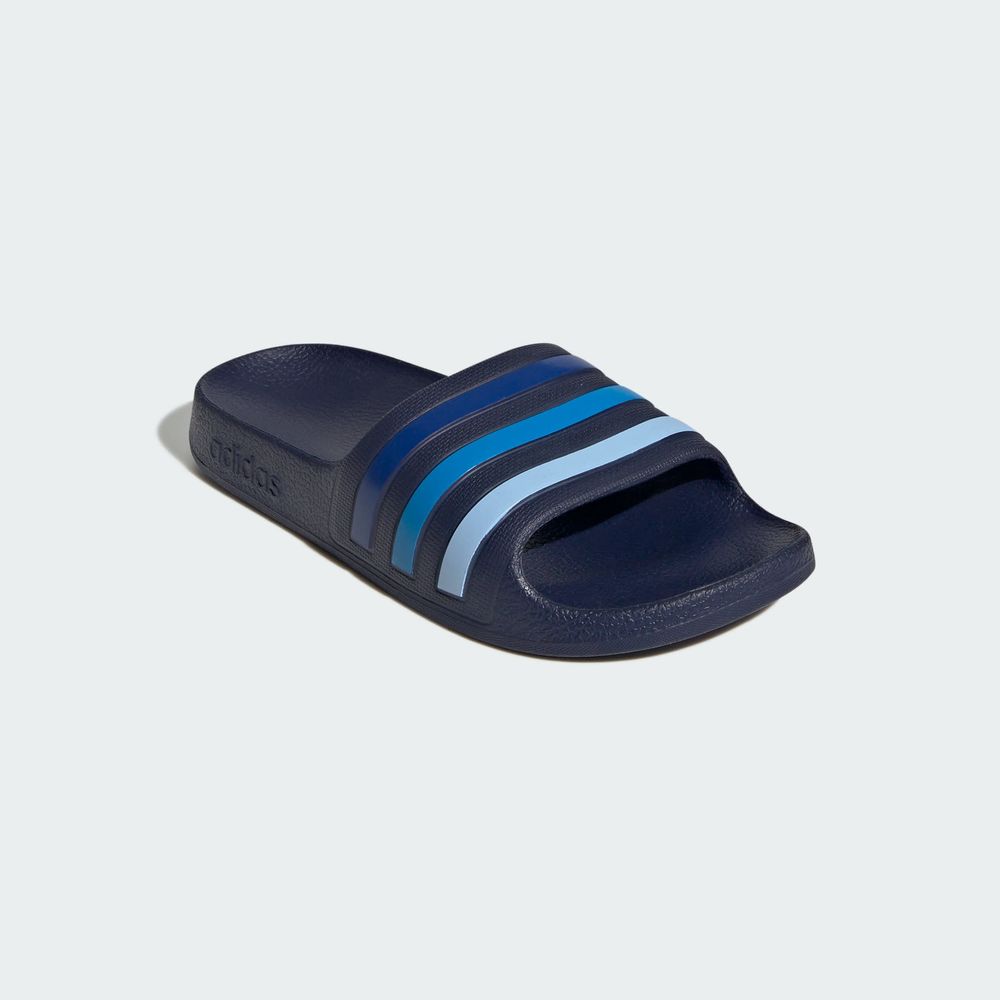 Foto 7 pulgar | Sandalias Adilette Aqua Adidas Azul Niños