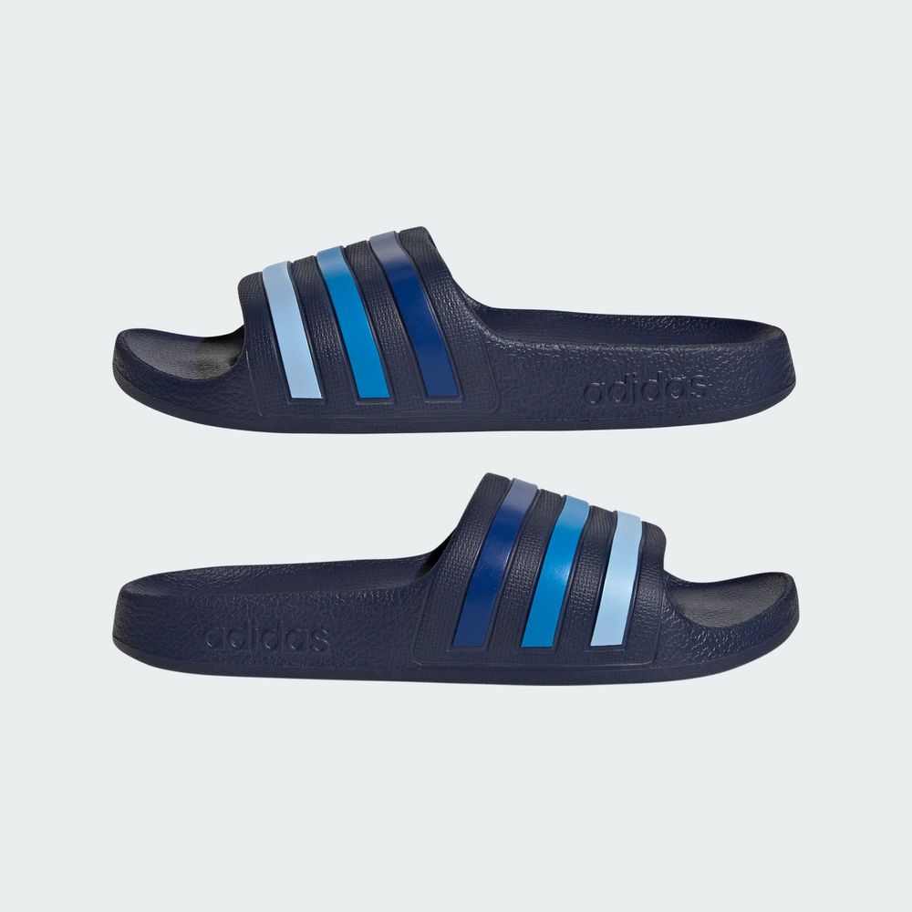 Foto 8 | Sandalias Adilette Aqua Adidas Azul Niños