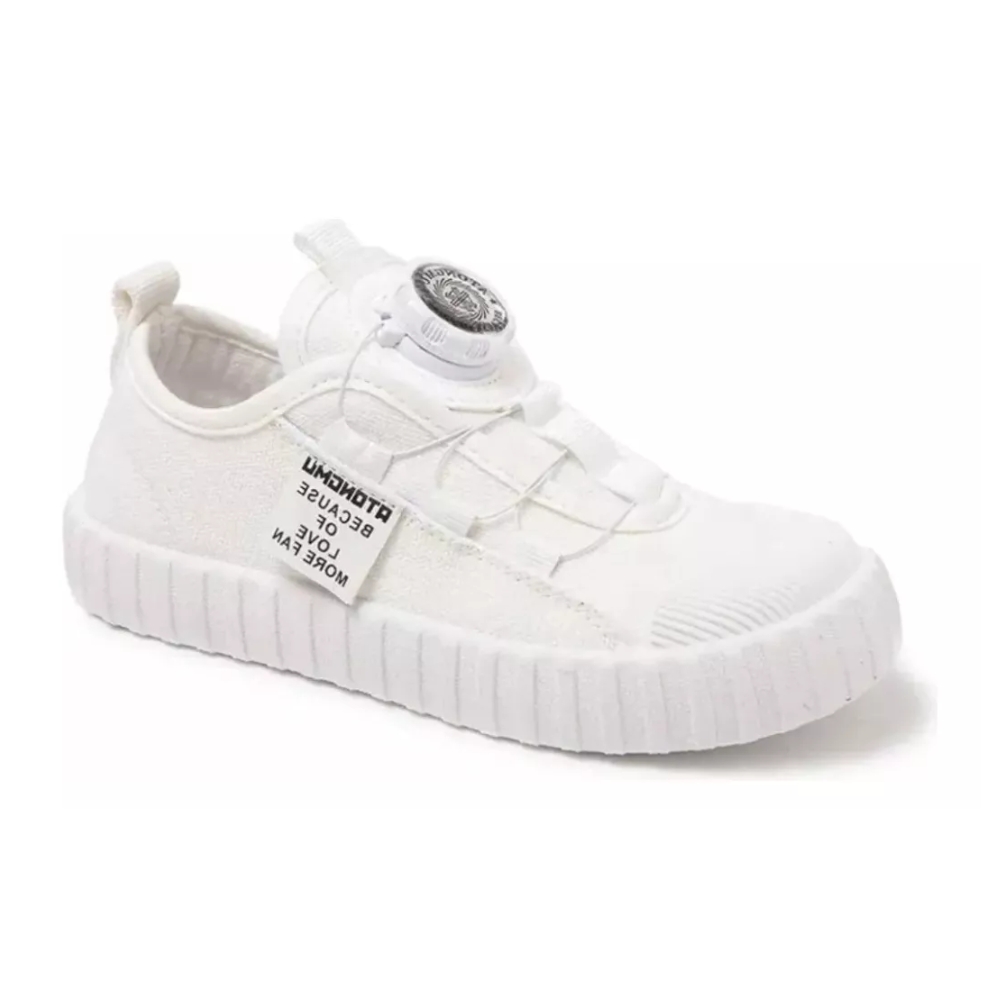 Tenis Infantil Denali Galaxy Blanco Ajustables Con Perilla