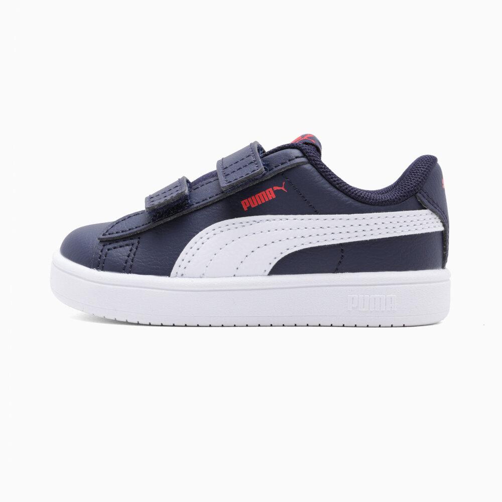 Tenis Puma Rickie Classic V Infantiles Azul Oscuro