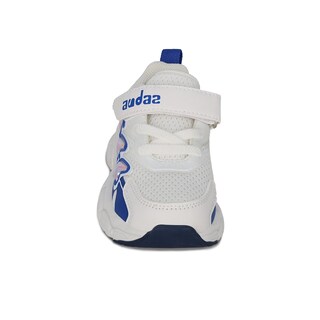 Foto 3 | Tenis Deportivos Para Niño Audaz Color Blanco Con Detalles 205200-b Con Ajuste Velcro Y Agujeta Elastica