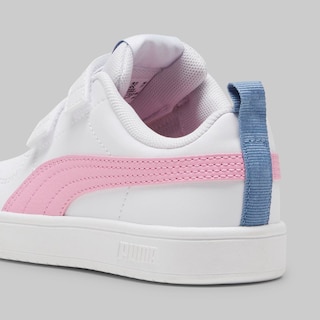 Foto 3 | Tenis Puma Rickie V Inf 39132828 Blancos para Niños