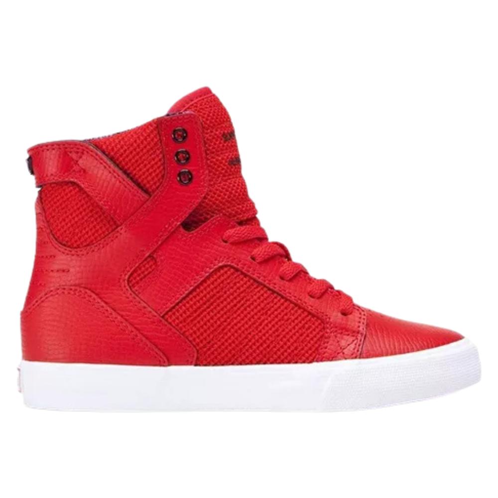 Tenis Supra Skytop Niño Sublimes Rojo