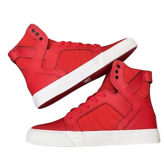 Foto 4 | Tenis Supra Skytop Niño Sublimes Rojo