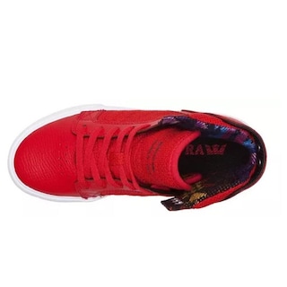 Foto 5 | Tenis Supra Skytop Niño Sublimes Rojo