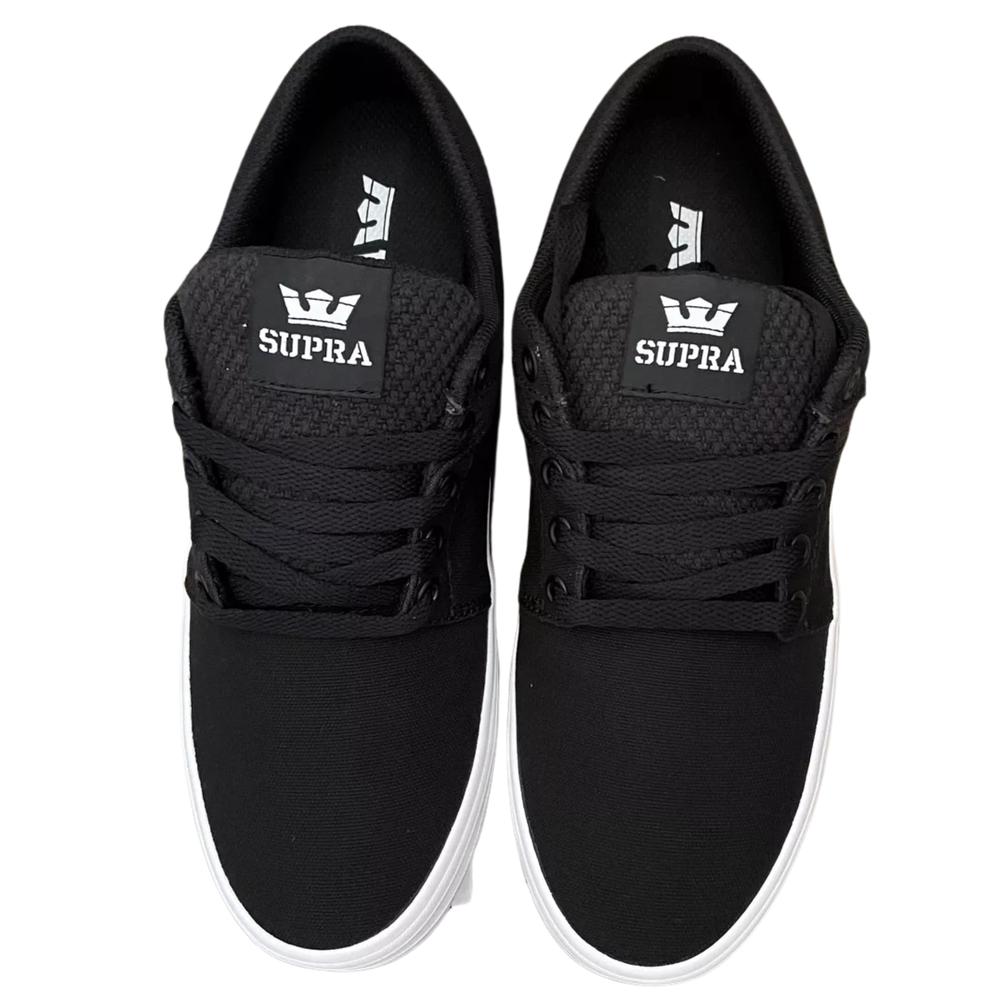 Foto 4 pulgar | Tenis Supra Vista Niño Unicos Negro