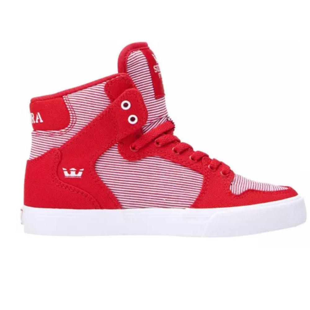 Tenis Supra Kids Vaider Niño Adaptativos Negro