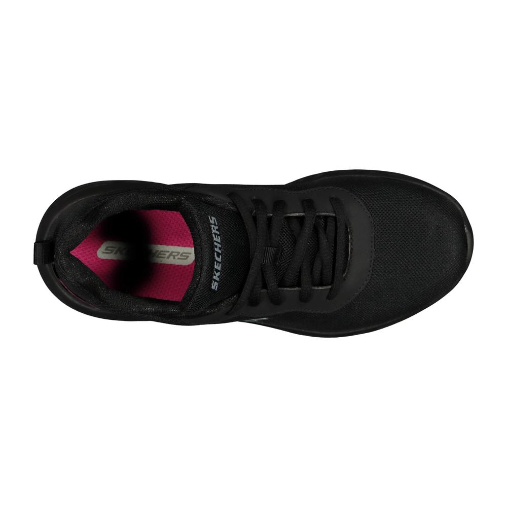 Foto 4 | Tenis Sports Skechers Memory Foam Transpirable Negro para Niño