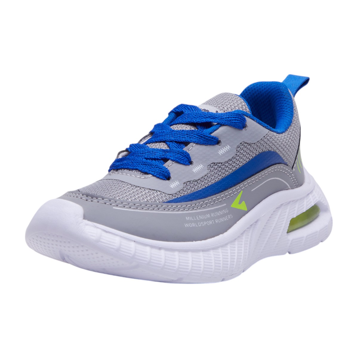 Tenis Calzado Watanabe Color Gris Niños Deportivos