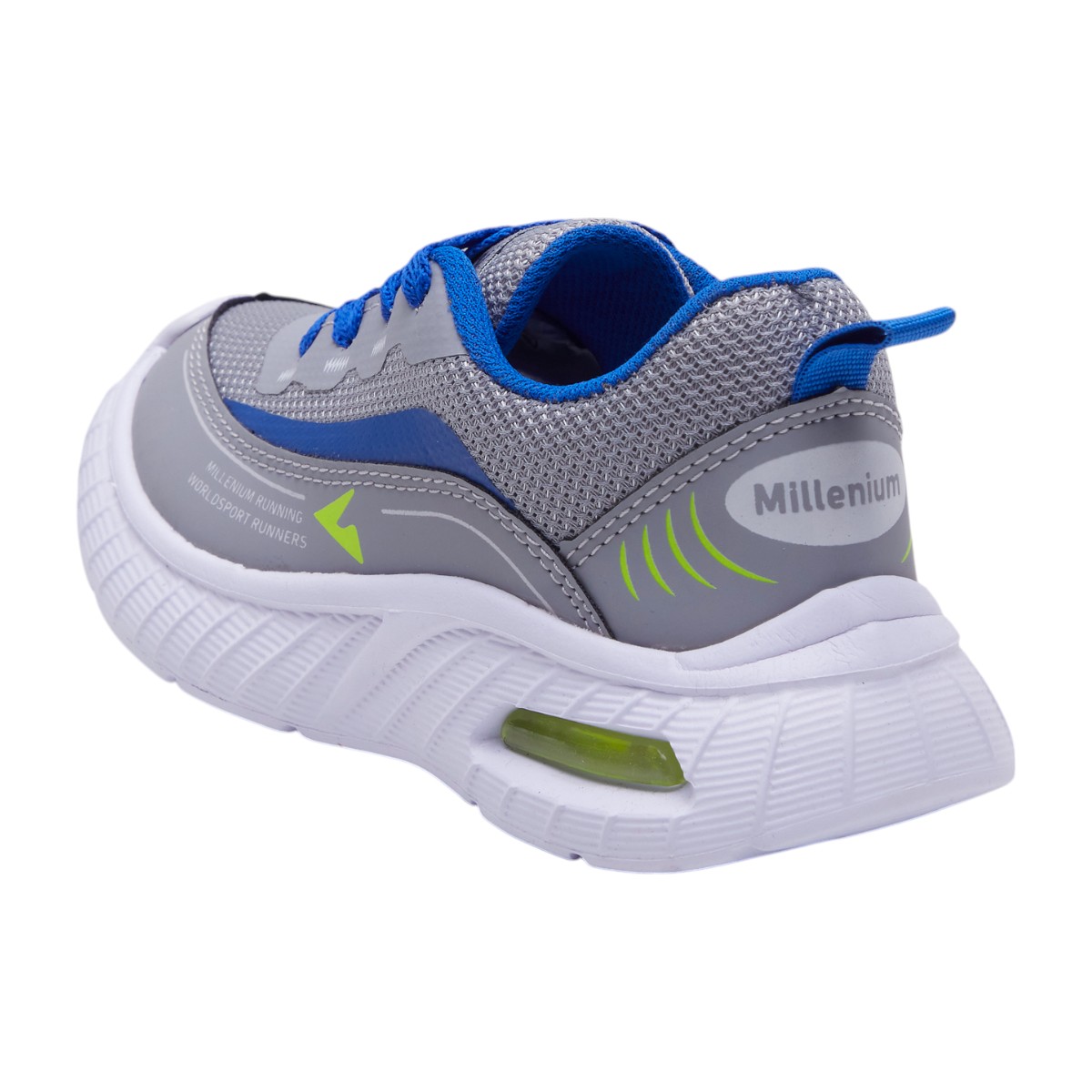 Foto 4 pulgar | Tenis Calzado Watanabe Color Gris Niños Deportivos