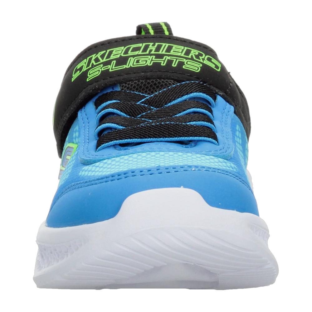 Foto 7 pulgar | Tenis Skechers Meteor-lights Azul Para Niño T17-22 [ske1040] Azul