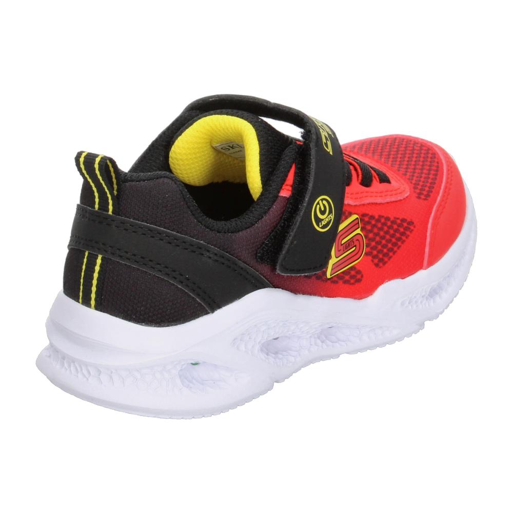 Foto 4 pulgar | Tenis Skechers Meteor-lights Rojo Para Niño T17-22 [ske1041] Rojo