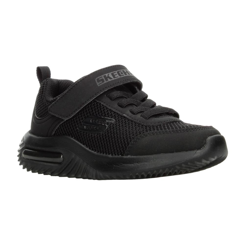 Foto 3 pulgar | Tenis Skechers Negro Para Niño T17-22 [ske1043] Negro