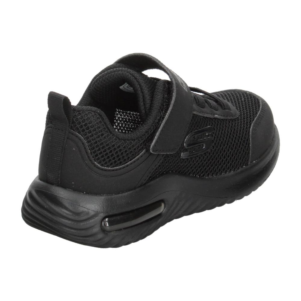 Foto 4 pulgar | Tenis Skechers Negro Para Niño T17-22 [ske1043] Negro