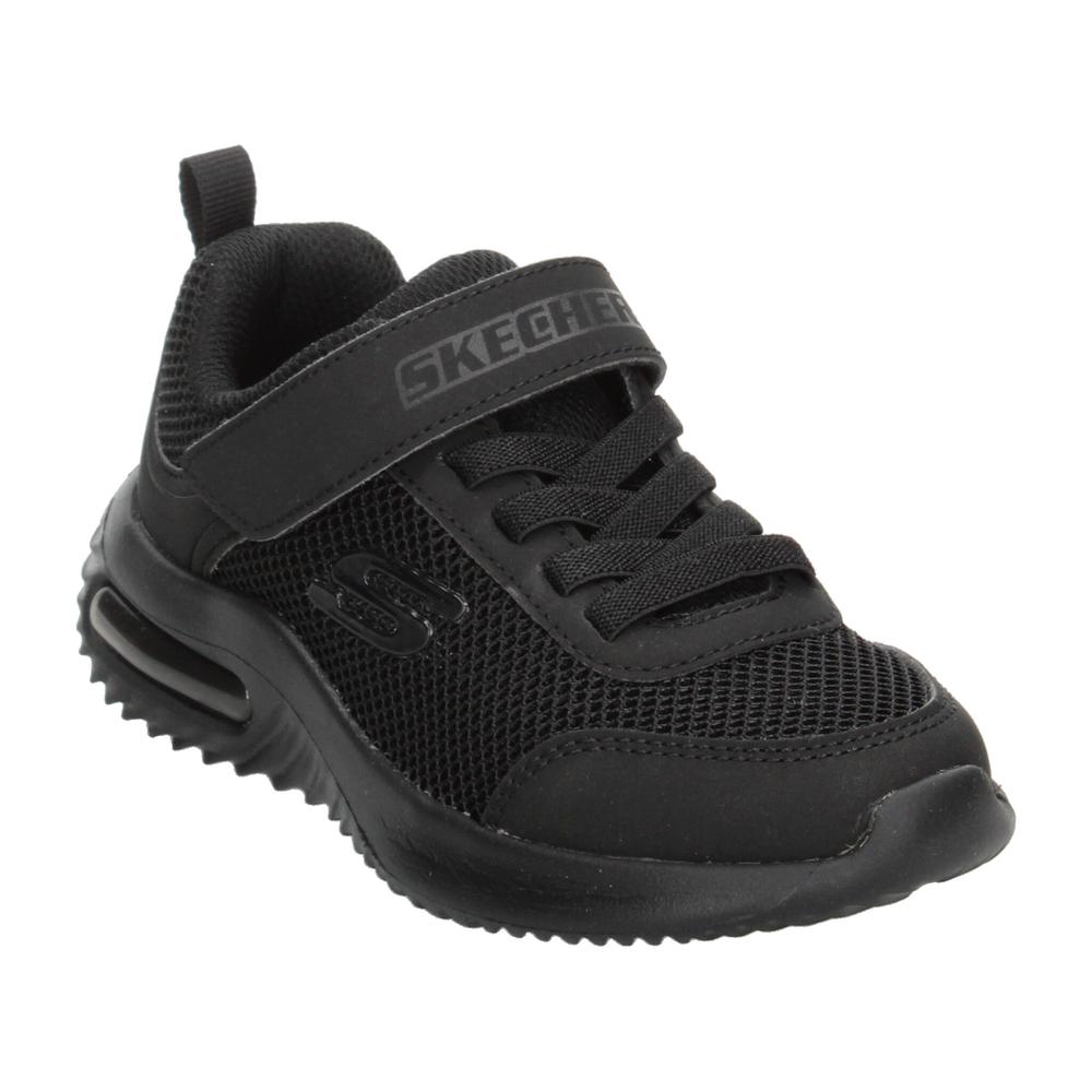 Foto 5 pulgar | Tenis Skechers Negro Para Niño T17-22 [ske1043] Negro