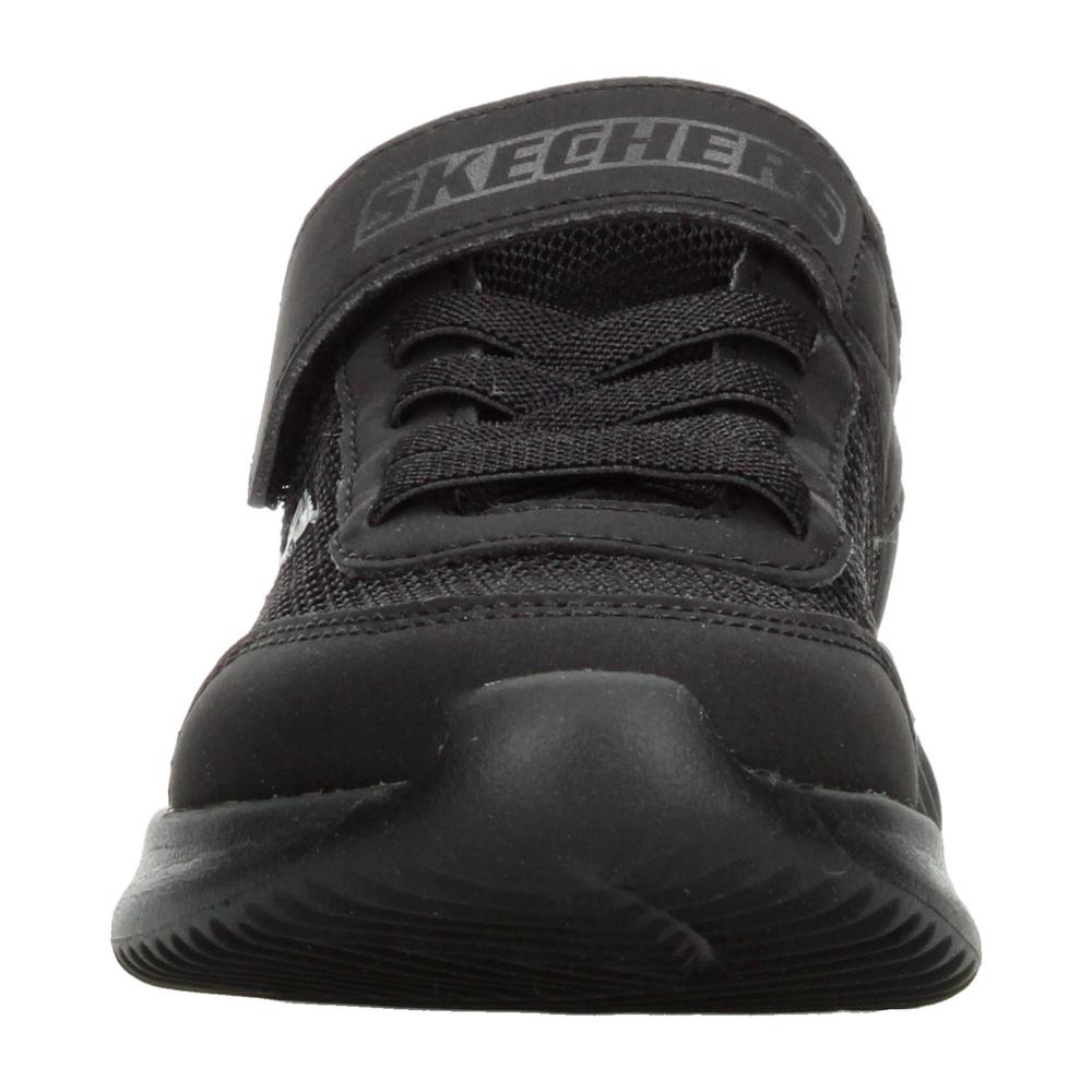 Foto 7 pulgar | Tenis Skechers Negro Para Niño T17-22 [ske1043] Negro