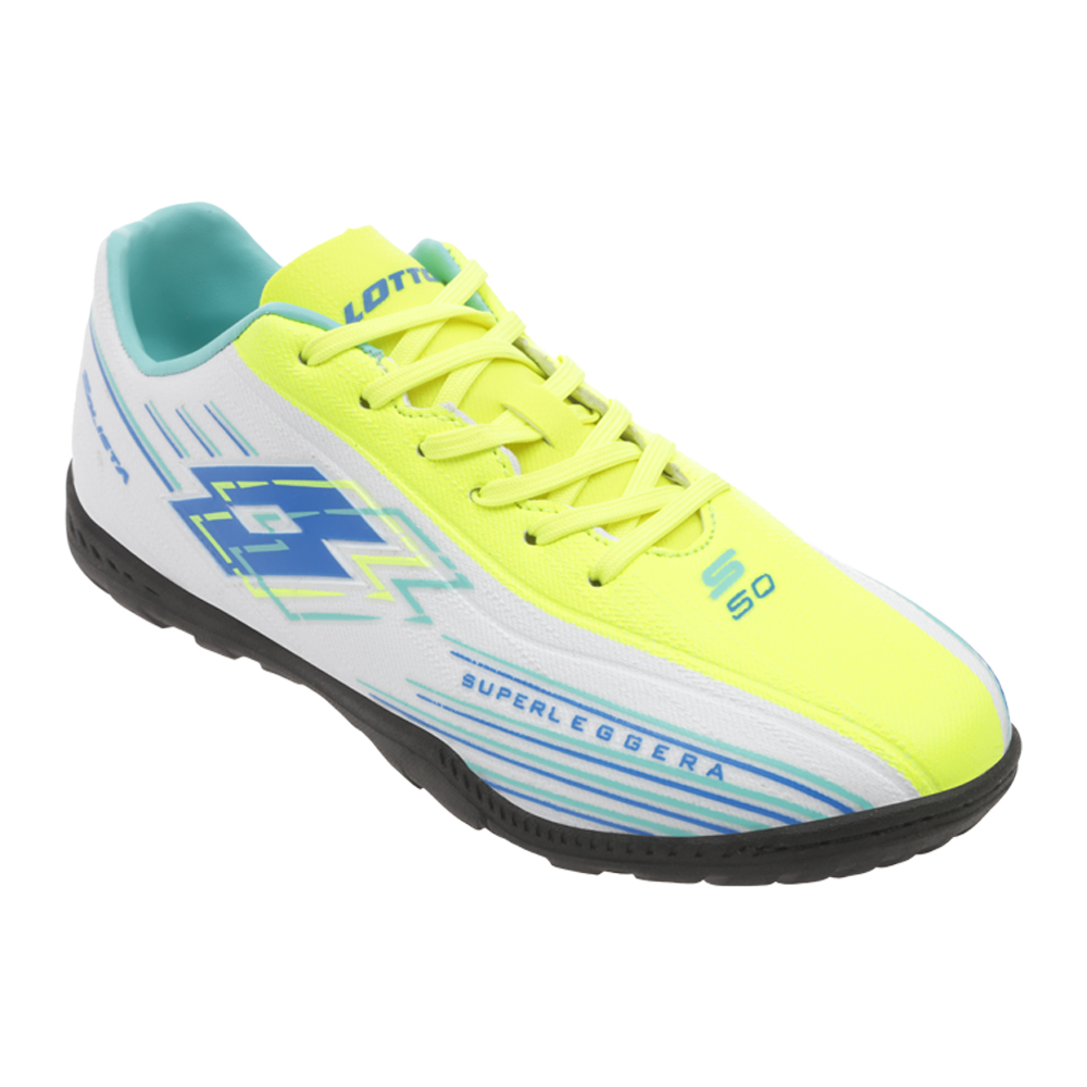 Foto 4 pulgar | Lotto Tenis Futbol Solista-hg Color Blanco, Para Niño