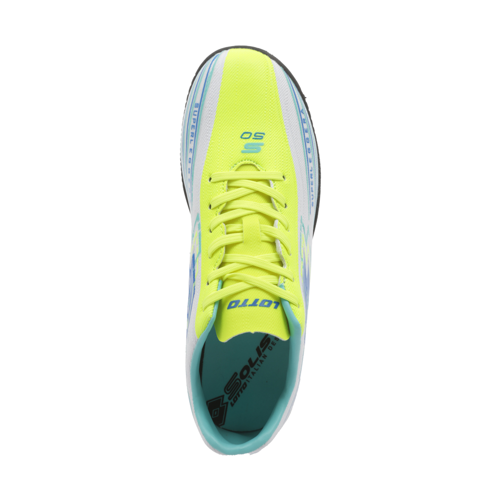 Foto 5 pulgar | Lotto Tenis Futbol Solista-hg Color Blanco, Para Niño