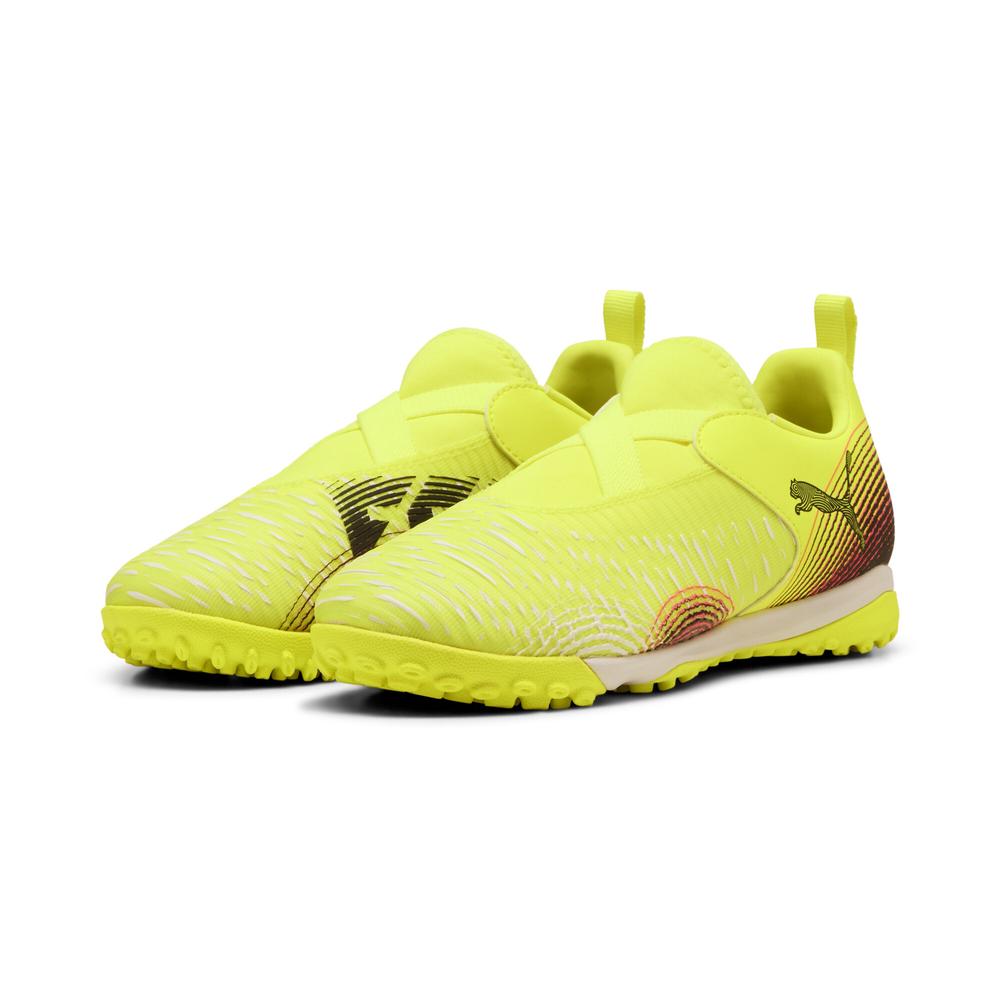 Foto 3 | Tenis Puma Future 8 Match Ll Tt +mid Jr Para Niño Amarillo