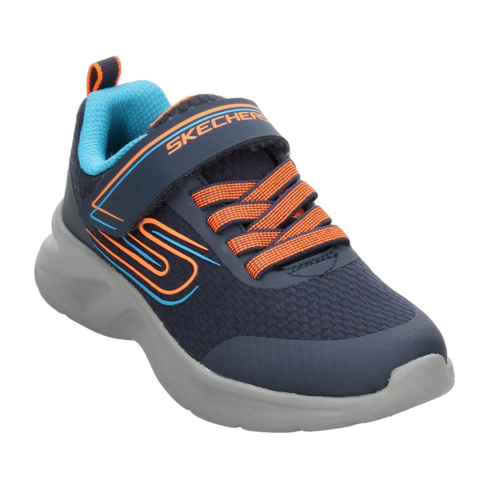 Foto 5 pulgar | Tenis Skechers Azul Para Niño T17-22 [ske1045] Azul