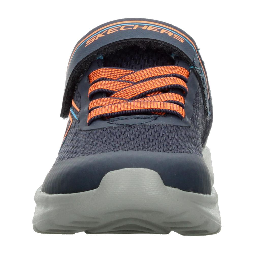 Foto 7 pulgar | Tenis Skechers Azul Para Niño T17-22 [ske1045] Azul