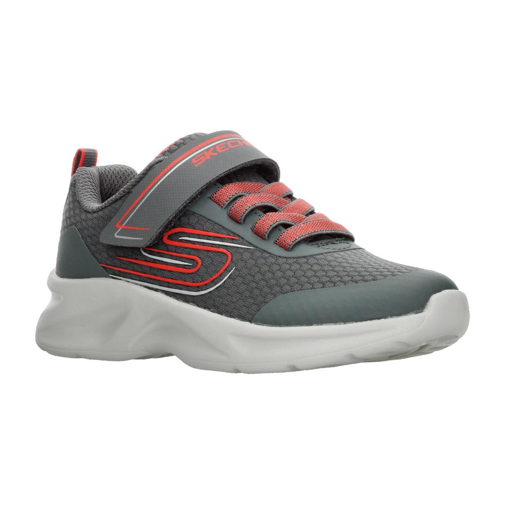 Foto 3 pulgar | Tenis Skechers Gris Para Niño T17-22 [ske1044] Gris
