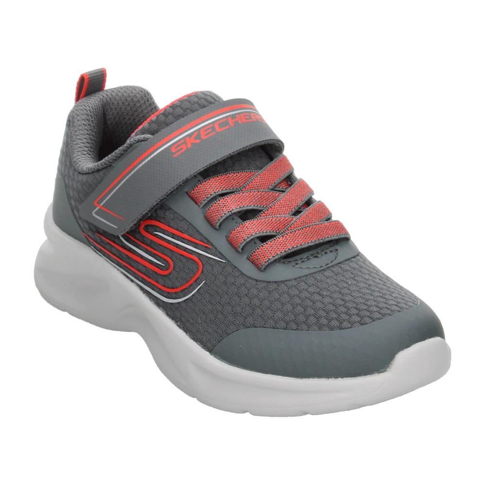 Foto 5 pulgar | Tenis Skechers Gris Para Niño T17-22 [ske1044] Gris