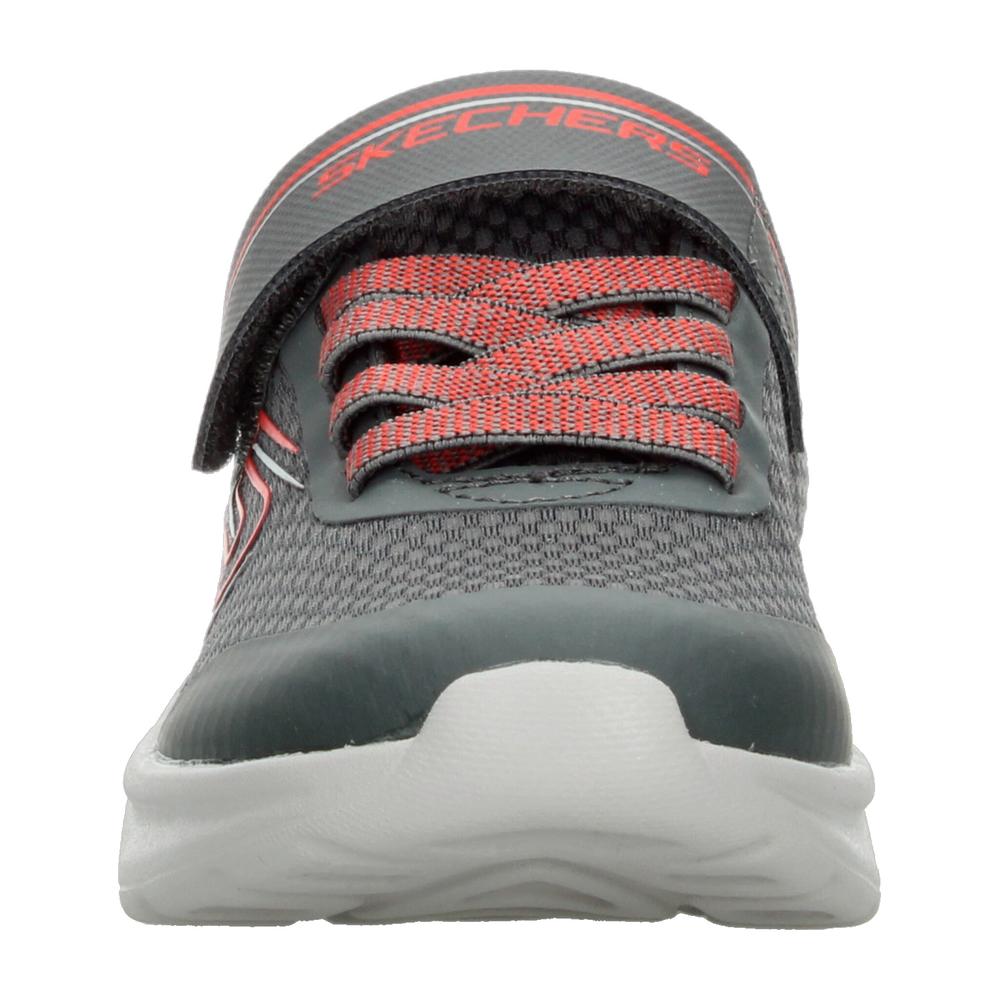 Foto 7 pulgar | Tenis Skechers Gris Para Niño T17-22 [ske1044] Gris