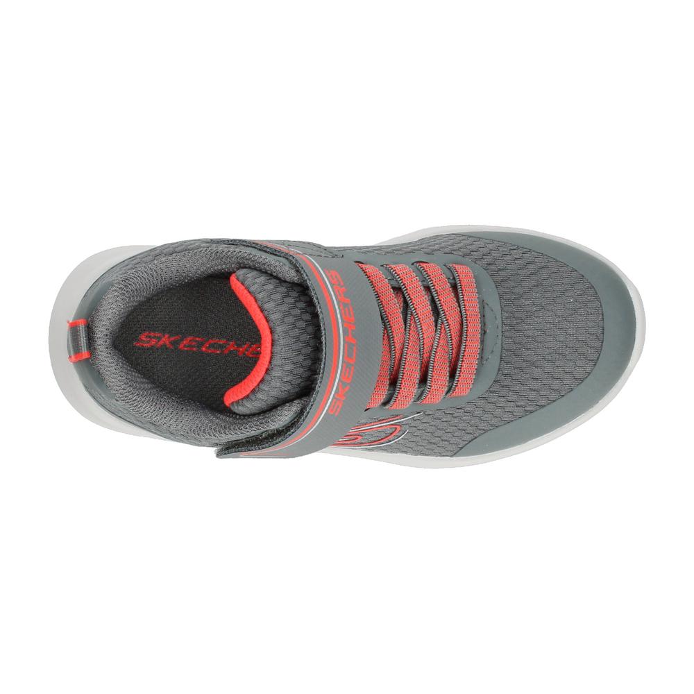 Foto 9 pulgar | Tenis Skechers Gris Para Niño T17-22 [ske1044] Gris