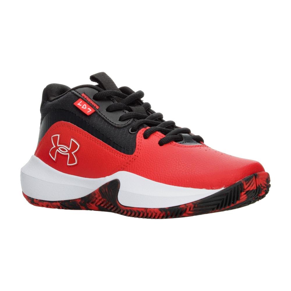 Foto 3 pulgar | Tenis Under Armour Lockdown 7 Rojo Para Niño T22-25 [und82] Rojo